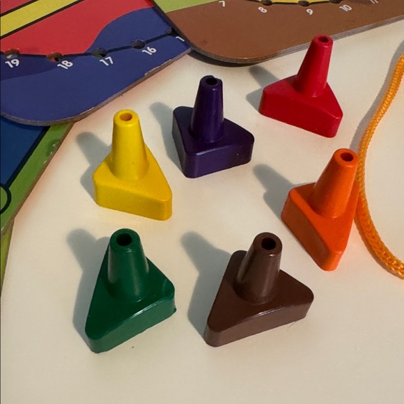 My First Lace, Count & Color Cards - Multicolor - Picture 9 of 11